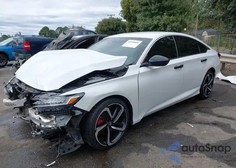 2022 Honda Accord Sport z USA, uszkodzony, nr VIN 1HGCV1F34NA043541